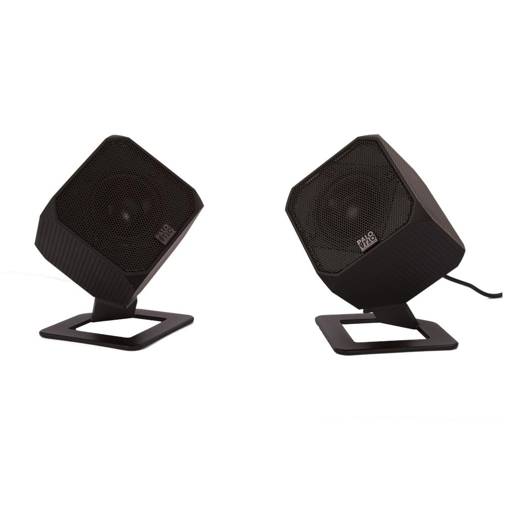 Cubik HD Digital Hi-Fi Multimedia Speakers Black - Foto 1