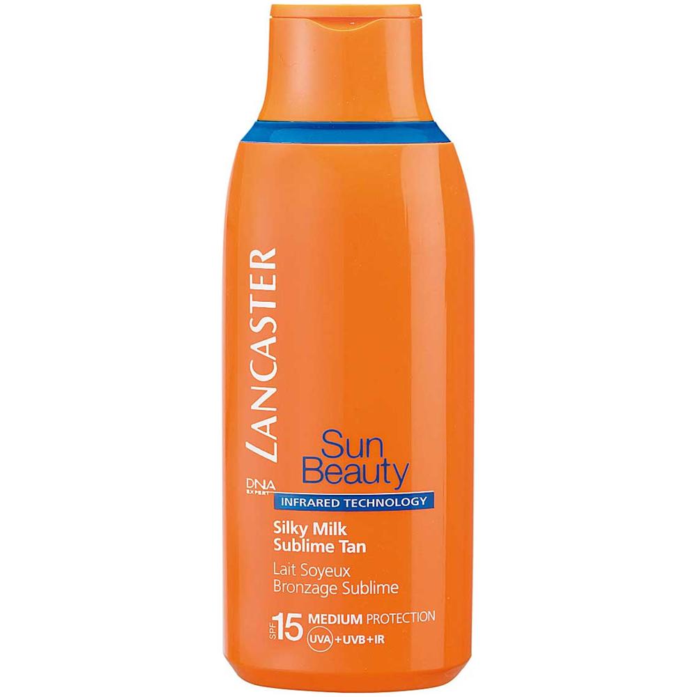 Sun Beauty Silky Milk Latte solare Corpo Prptezione Media SPF 15 175 ml - Foto 2