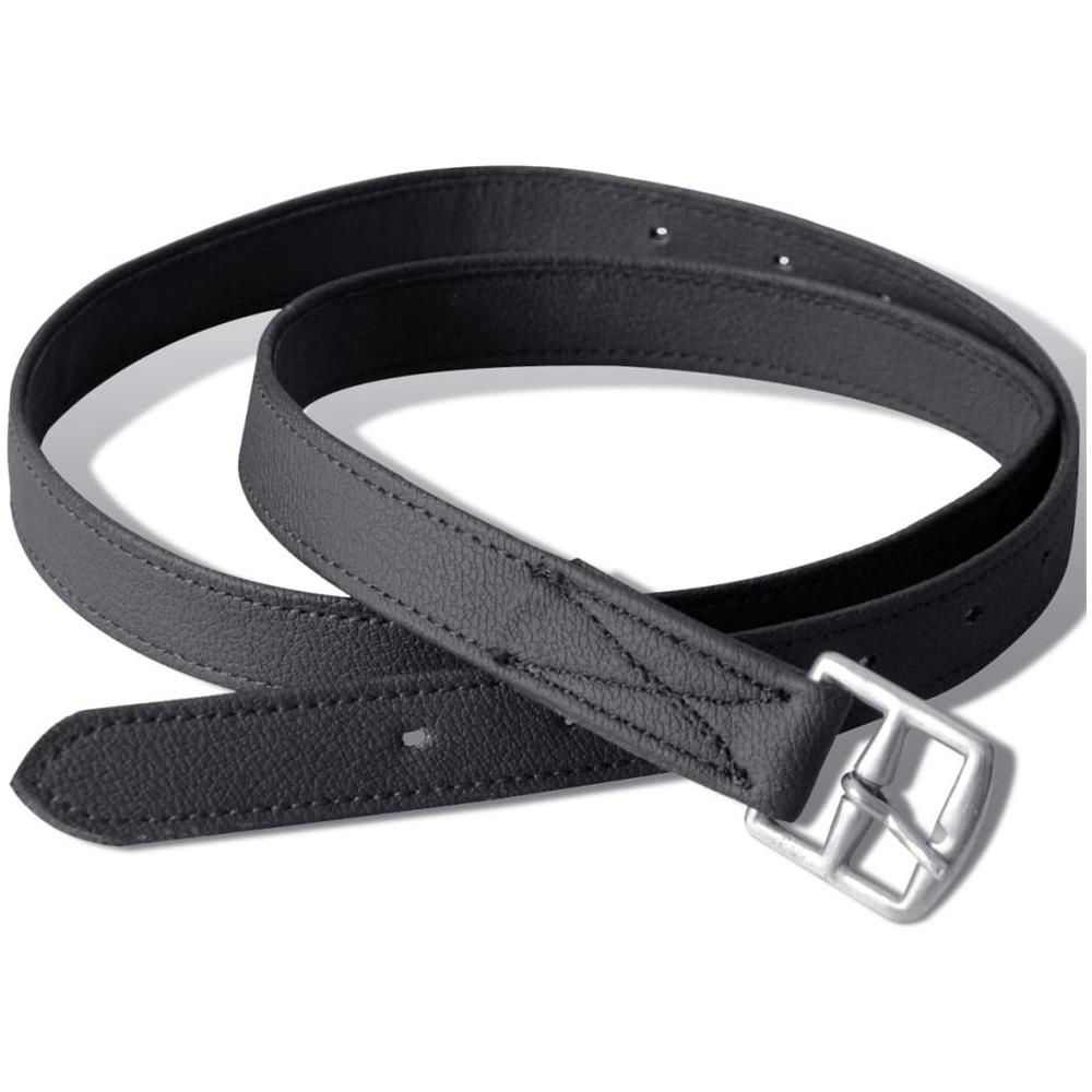 Set Sella Equitazione 16"" In Pelle Naturale Nera 14 Cm 5-in-1 - Foto 18