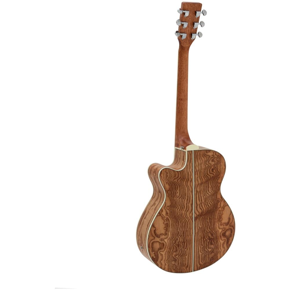 Sp-100 Chitarra Elettro Acustica Colore Legno Naturale 6 Corde - Foto 2