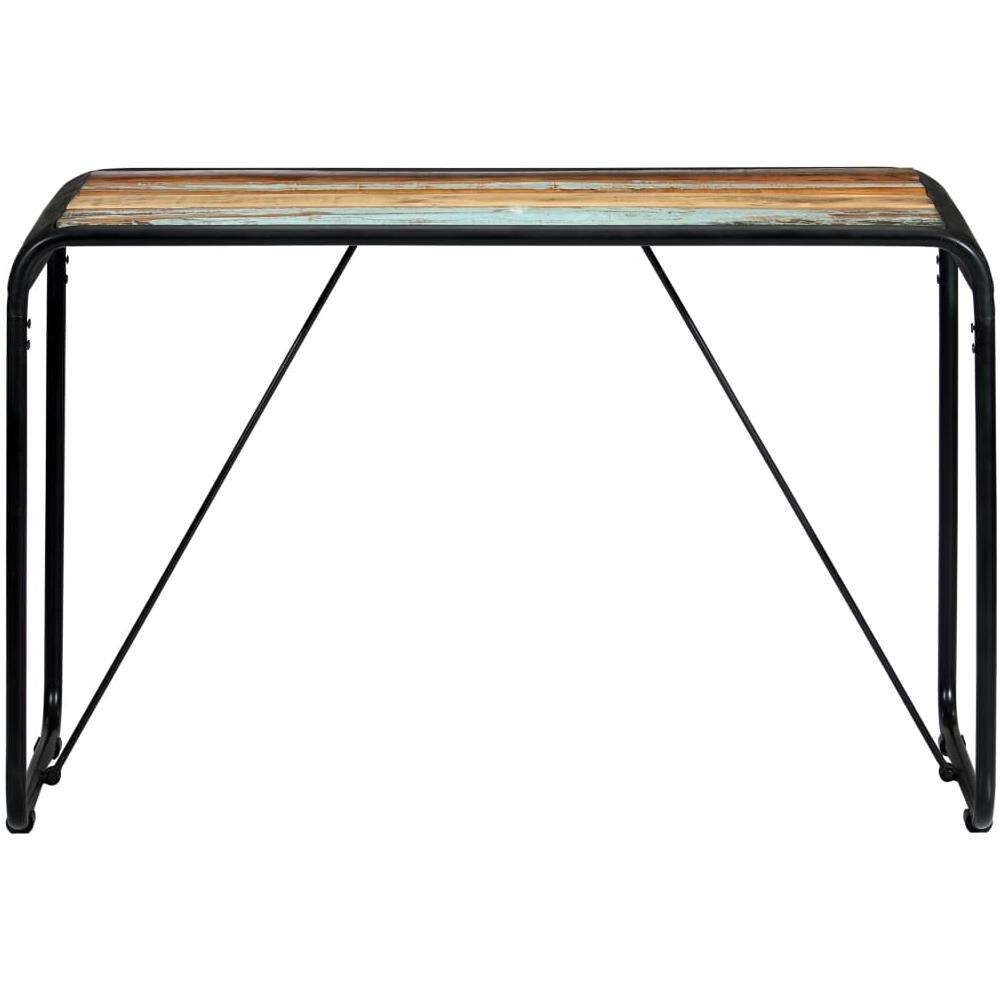 Tavolo Da Pranzo 118x60x76 Cm In Legno Massello Di Recupero - Foto 2