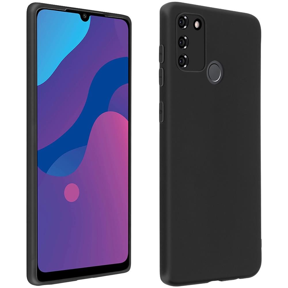 Cover Honor 9a Silicone Antishock Nero - Foto 1