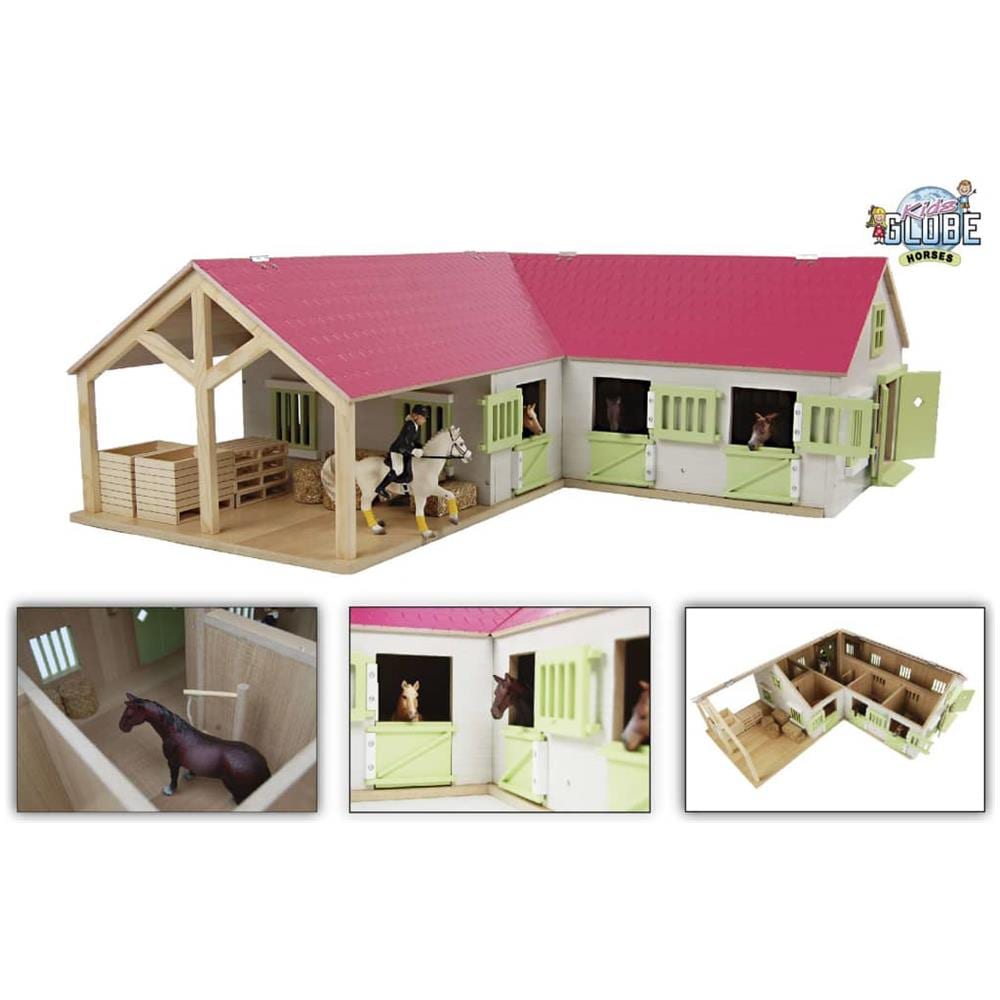 Stalla per Cavalli 1:24 Rosa - Foto 3