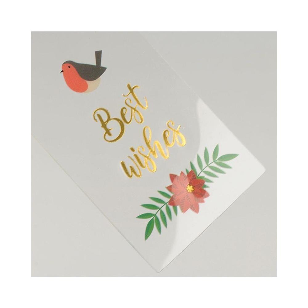 8 Etichette In Acetato Di Buon Natale - Foto 2