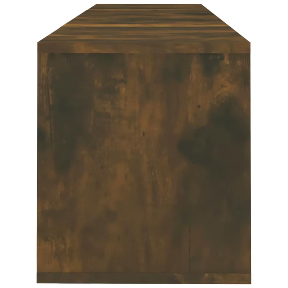 Mobile Porta TV Rovere Fumo 120x30x40,5 cm in Truciolato - Foto 2