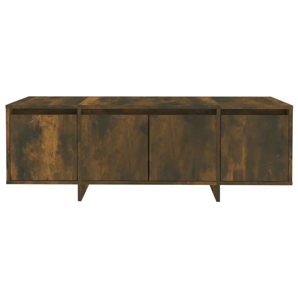 Mobile Porta TV Rovere Fumo 120x30x40,5 cm in Truciolato - Foto 8