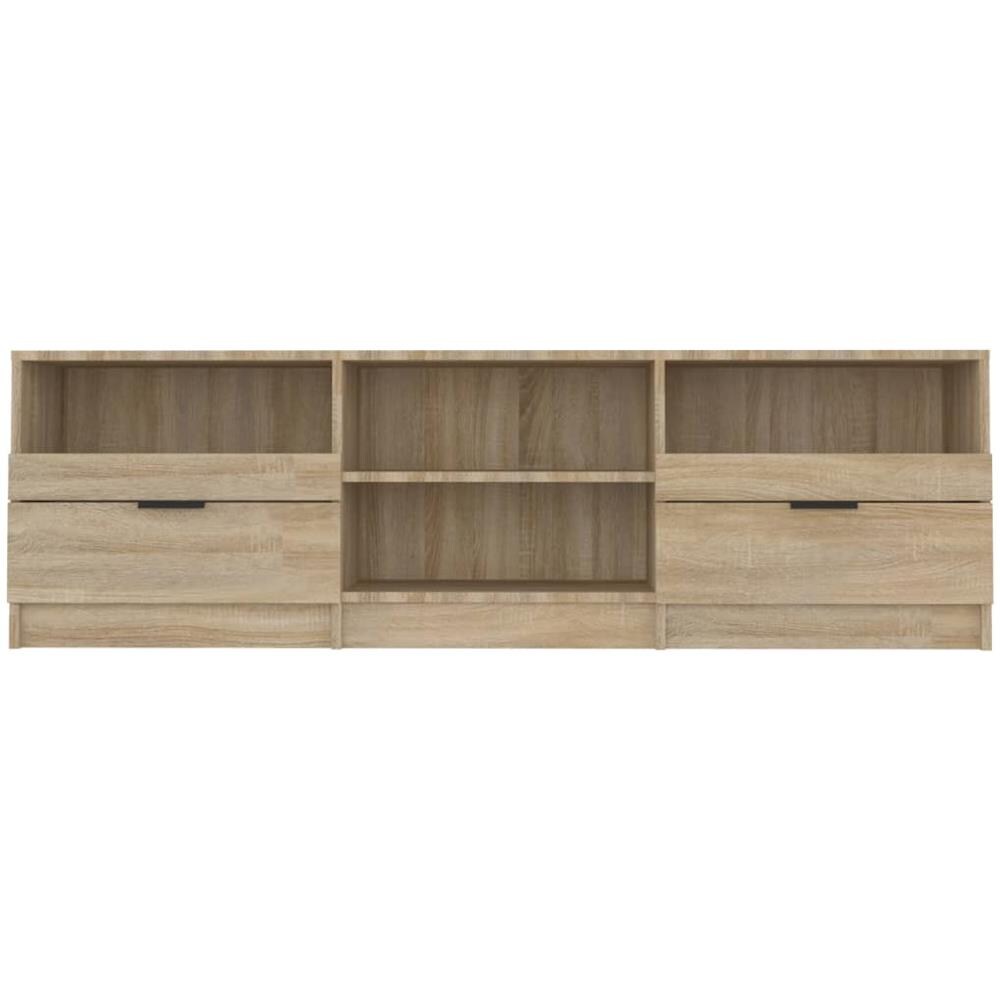 Mobile Per Tv Rovere Sonoma 150x33,5x45cm Legno Ingegnerizzato - Foto 2