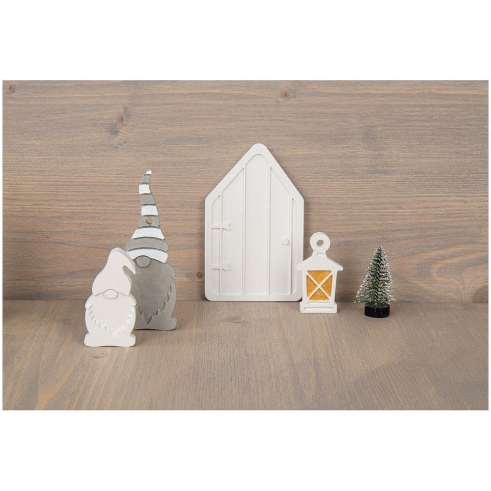 Stampo In Silicone - Elfi Di Natale - 6 Forme - Foto 1