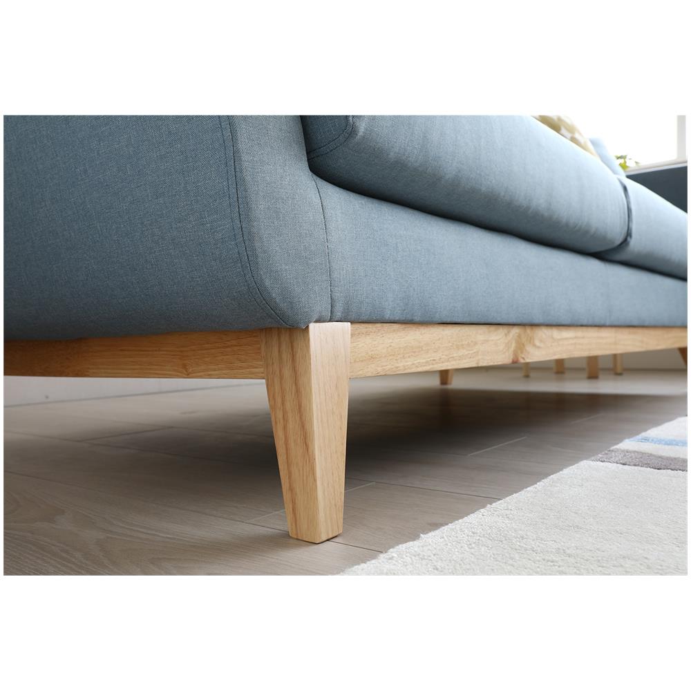 Hoga Divano Scandinavo 3 Posti Blu Pastello - Foto 2