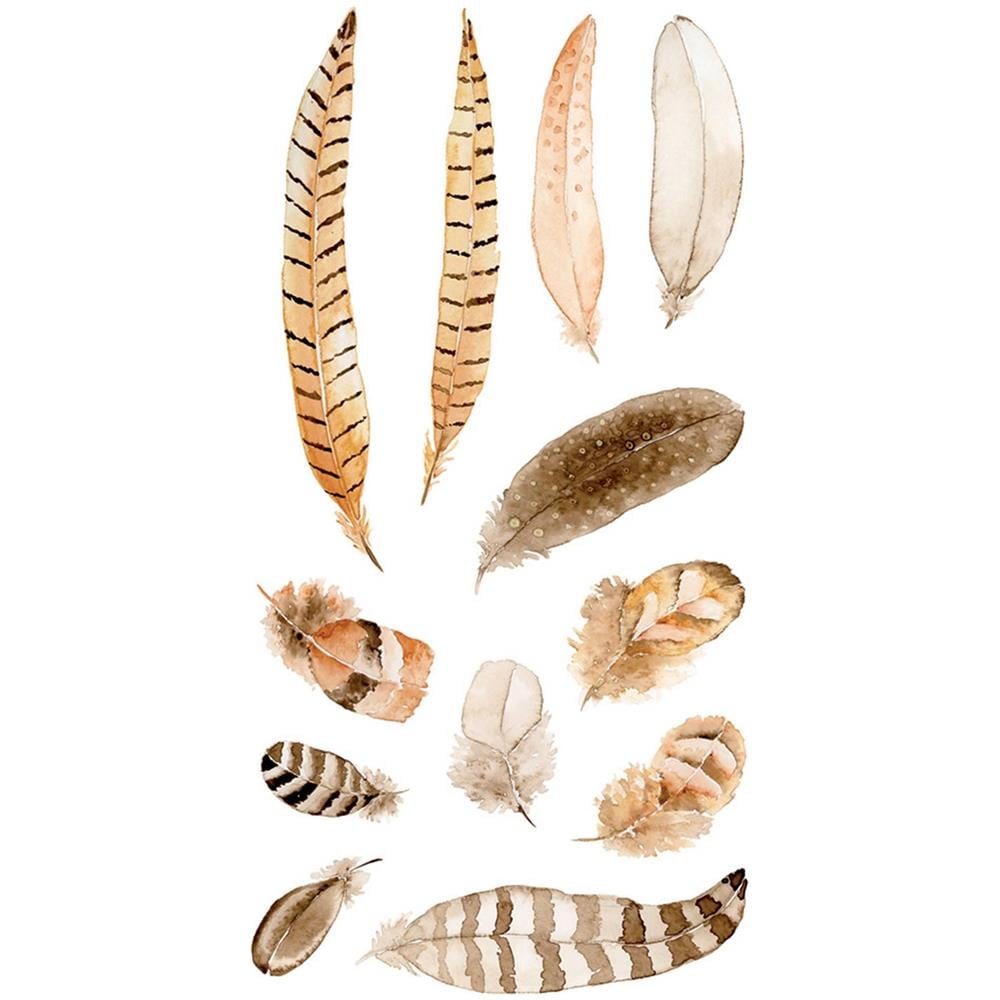 Adesivi Trasparenti - Piume - Foto 1