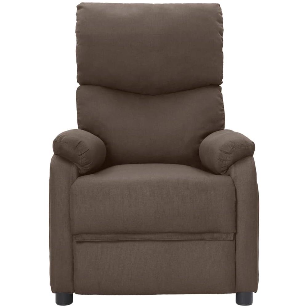 Poltrona Reclinabile Tortora In Tessuto - Foto 2