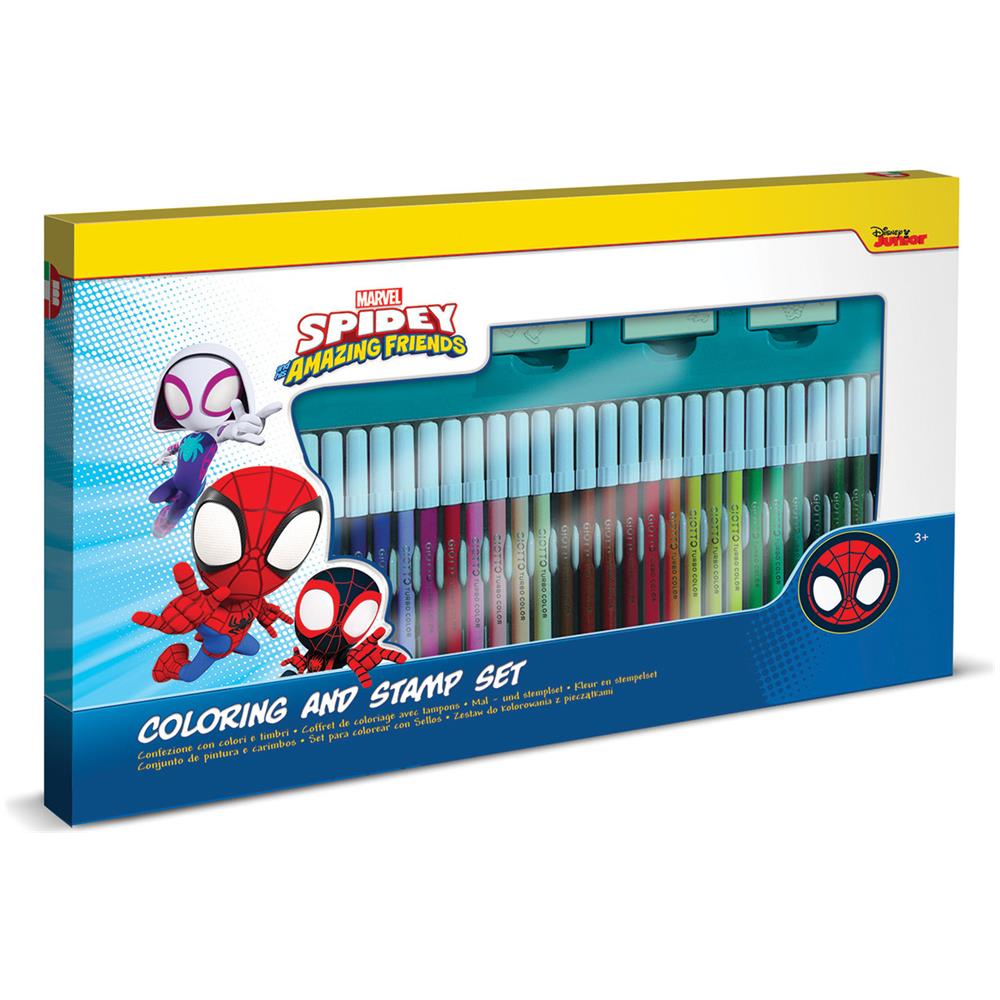 Box Pennarelli Spidey and Friends 36 Pezzi - Foto 1