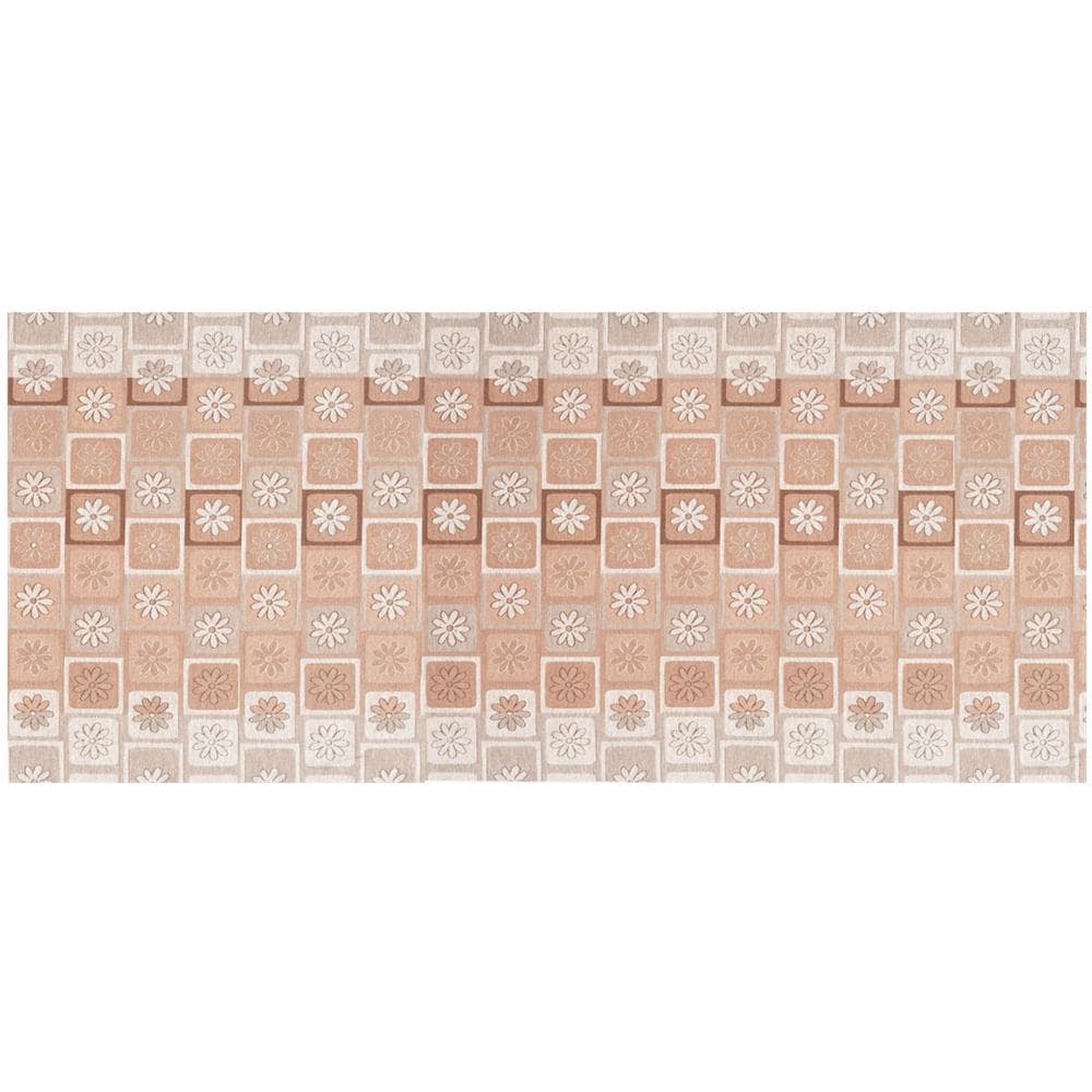 Tappeto Passatoia Tessuto Jacquard Linea Emozioni Dis Floreale Frizzy Rosato 57x600 Rosato - Foto 1