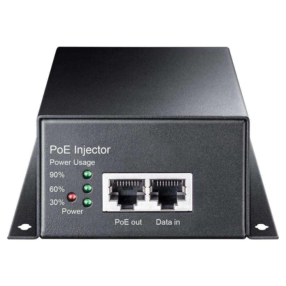 Iniettore Gigabit Poe++ Da 90w Fino A 100m, Poe350 Nero - Foto 1