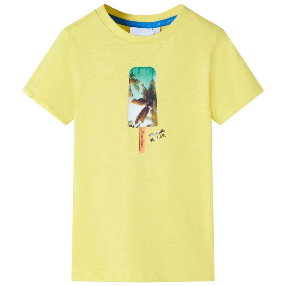 Maglietta da Bambina Gialla 128 - Foto 1