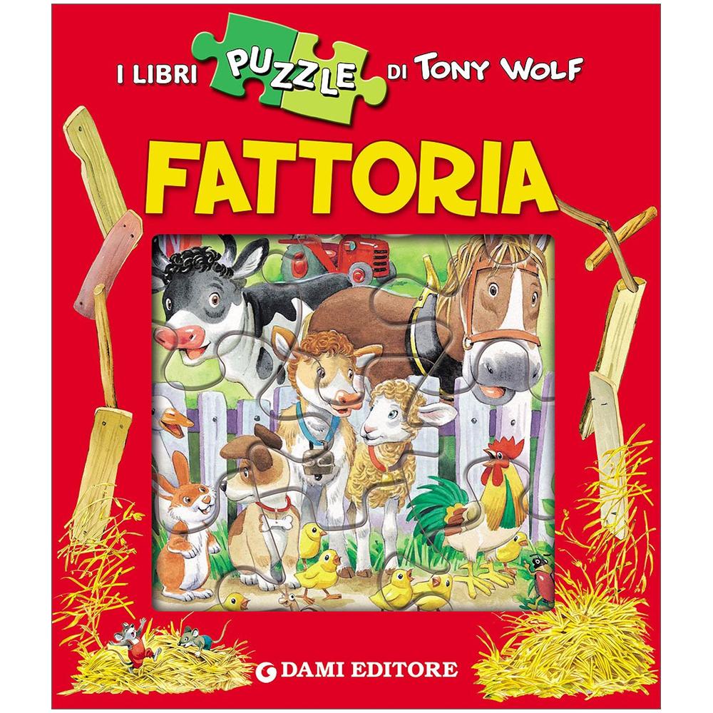Tony Wolf - Libro Puzzle Della Fattoria - Foto 1