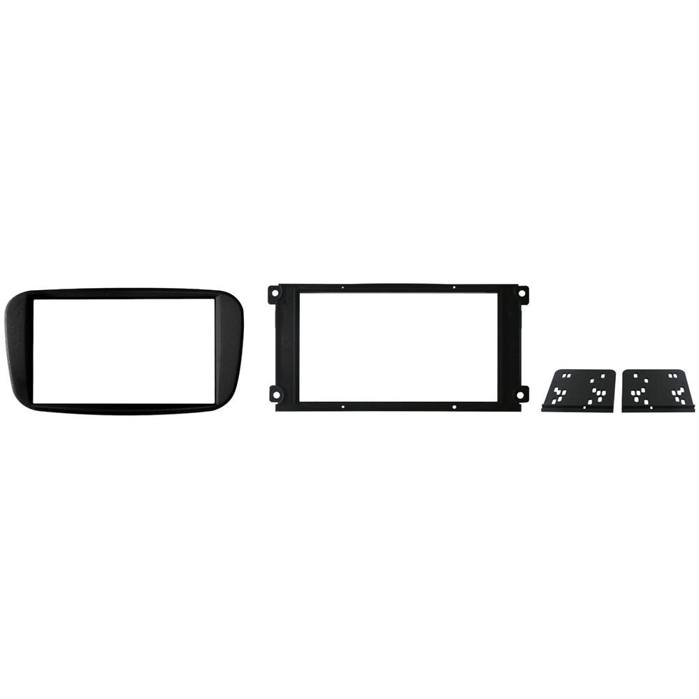 Adattatore autoradio 03582 Kit di Fissaggio per mascherina Doppio DIN Nero lucido Ford - Foto 1