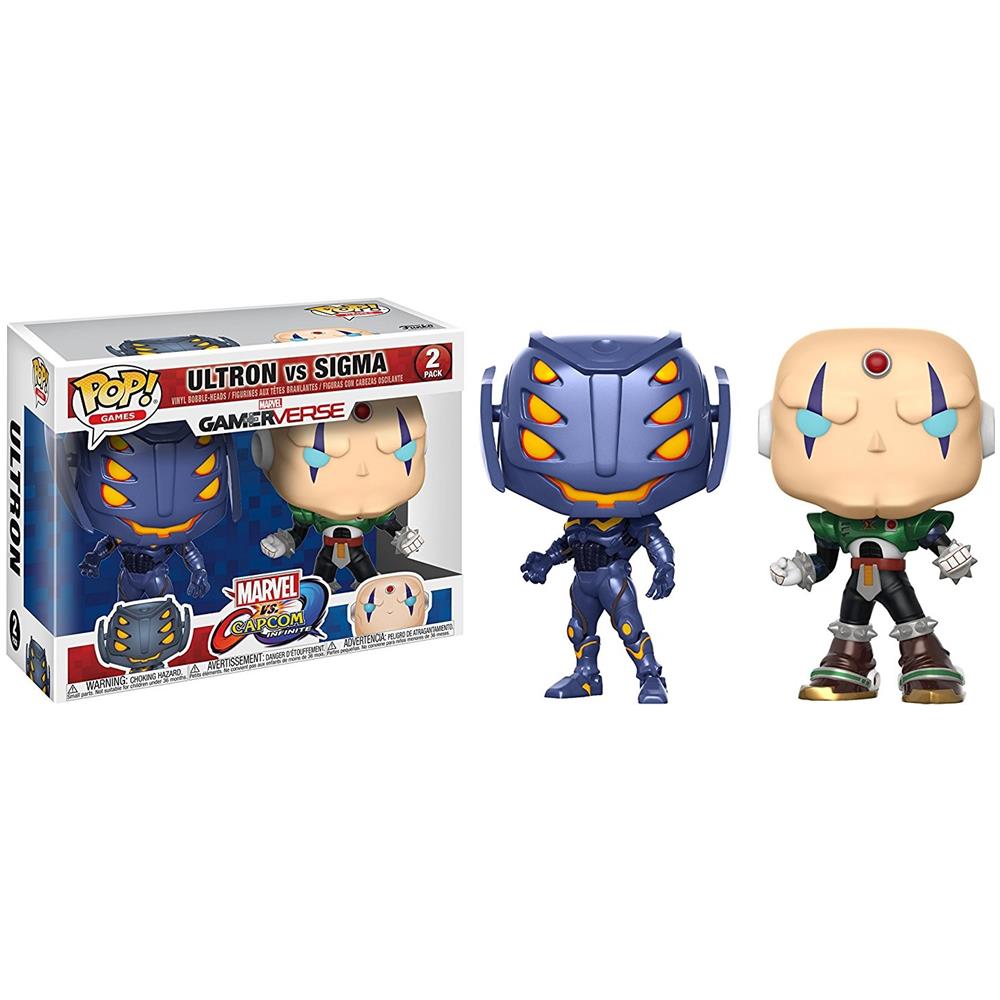 Pop Ultron Vs Sigma 2 Pack - Marvel Vs Capcom - Foto 1
