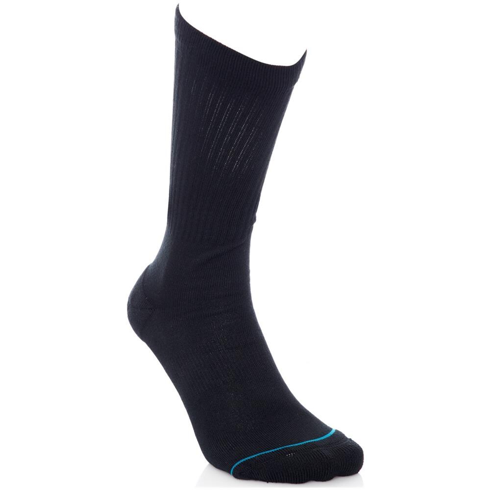 Calzini Stance Icon Nero Bianco (l, Nero)  - Foto 1
