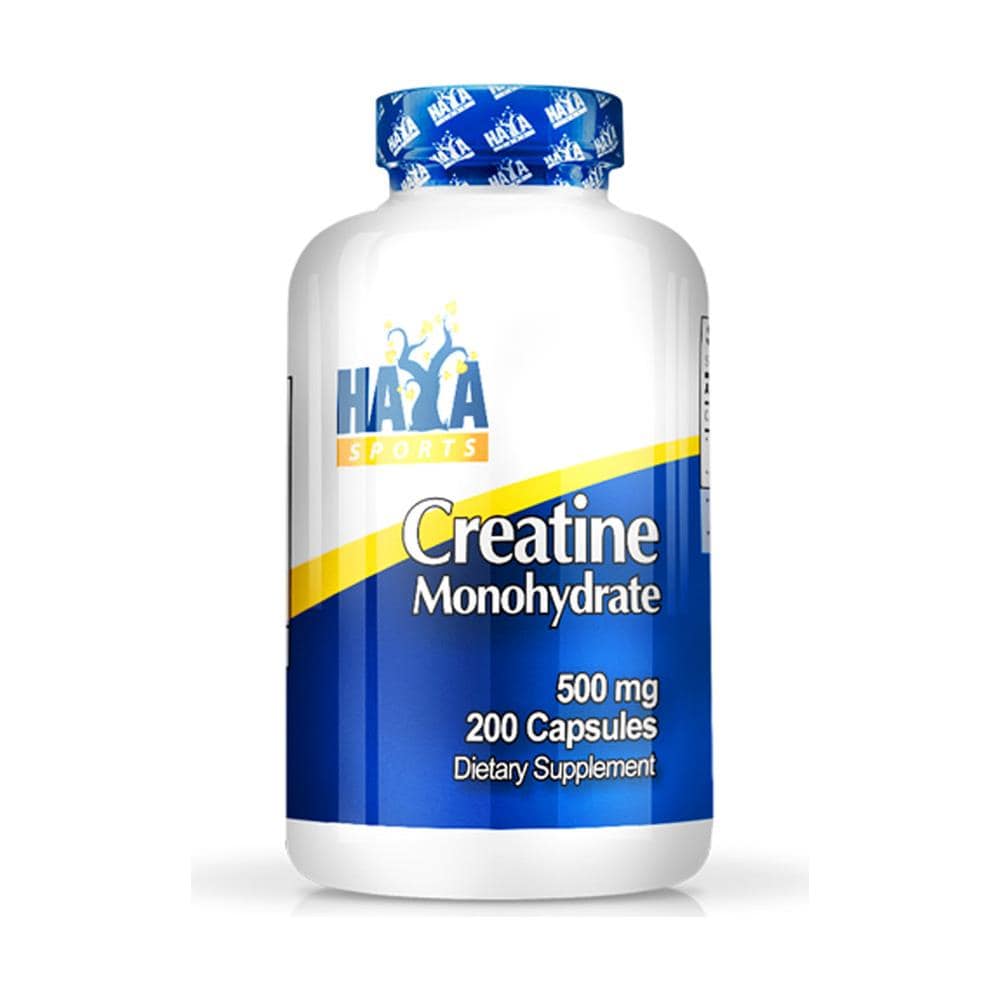 Sports Creatine Monohydrate, 500mg - 200 Caps (creatina)  - Foto 1