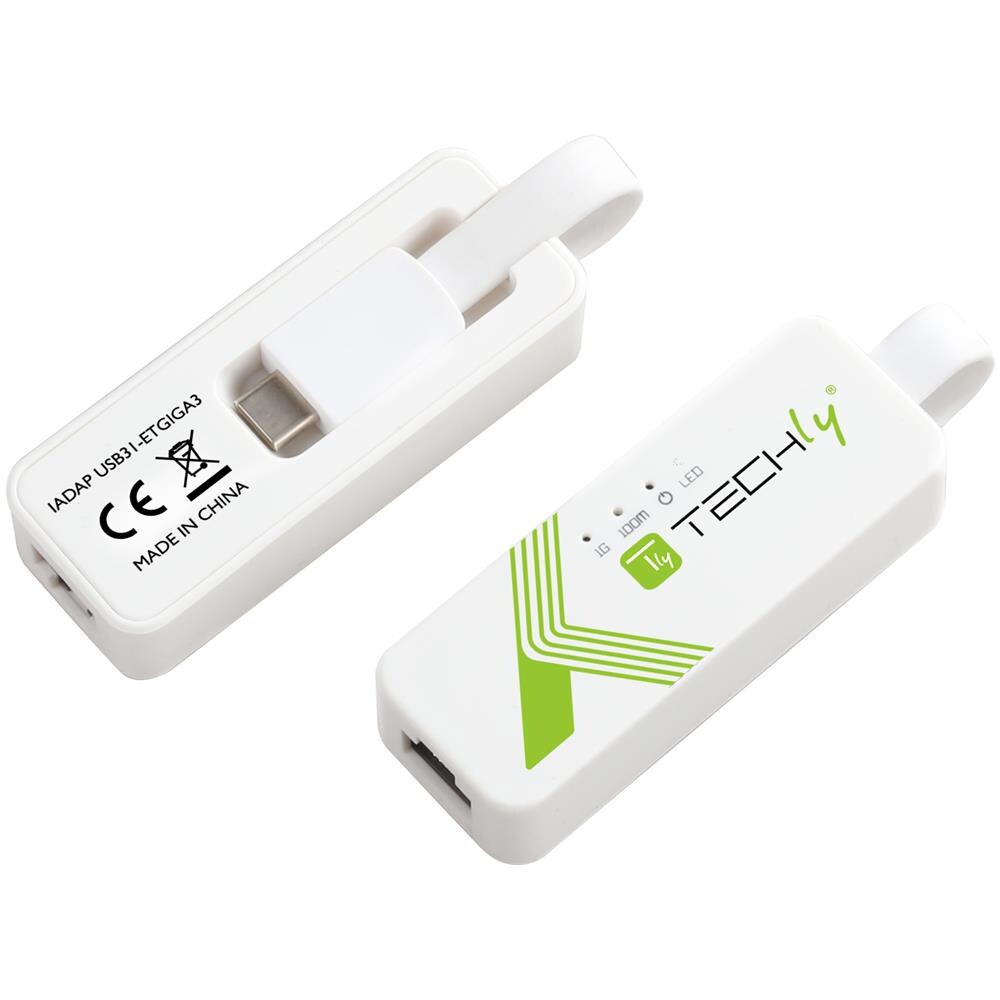 Adattatore Convertitore IADAPUSB31-ETGIGA3 USB 3.1 Ethernet Gigabit RJ45 Lan - Foto 2