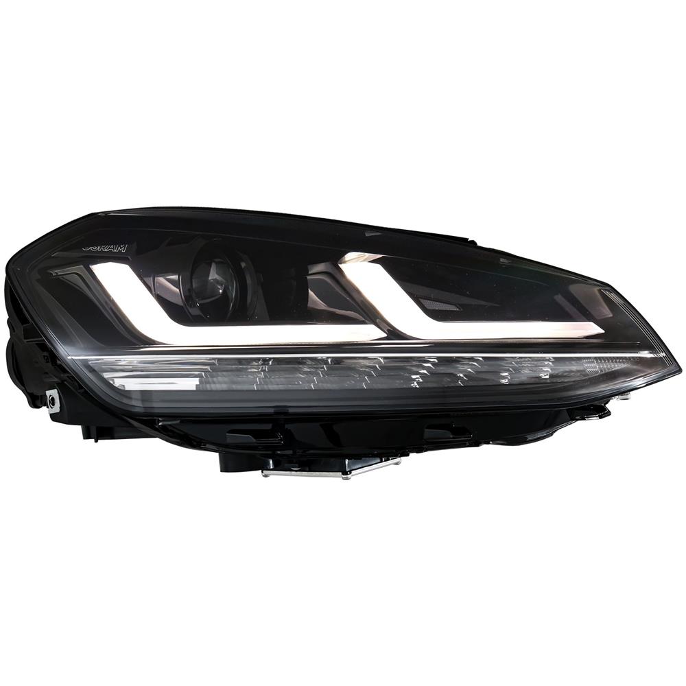 Faro Ledriving Golf 7 Nero Led Edizione Venire Sostituzione Del Faro Alogeno Aggiornare Ledbk Ledhl103 Solo Per Guida Una Sinistra (1 Set Completo) - Foto 8