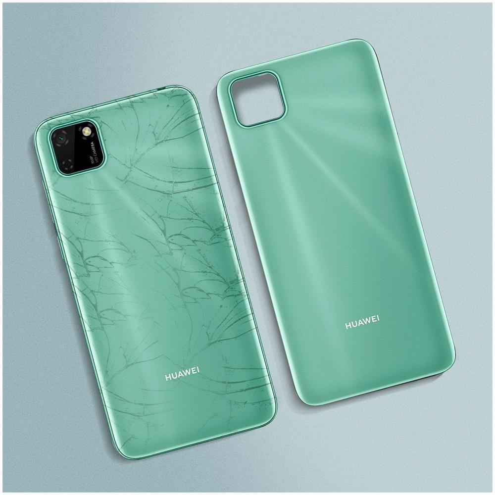 Copribatteria / Facciata Posteriore Verde Huawei Y5p Compatibile - Foto 5