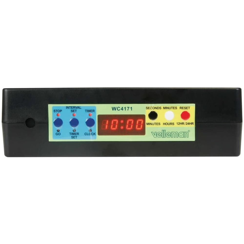 Timer Con Cronometro E Orologio 8 W Wc4171 - Foto 2