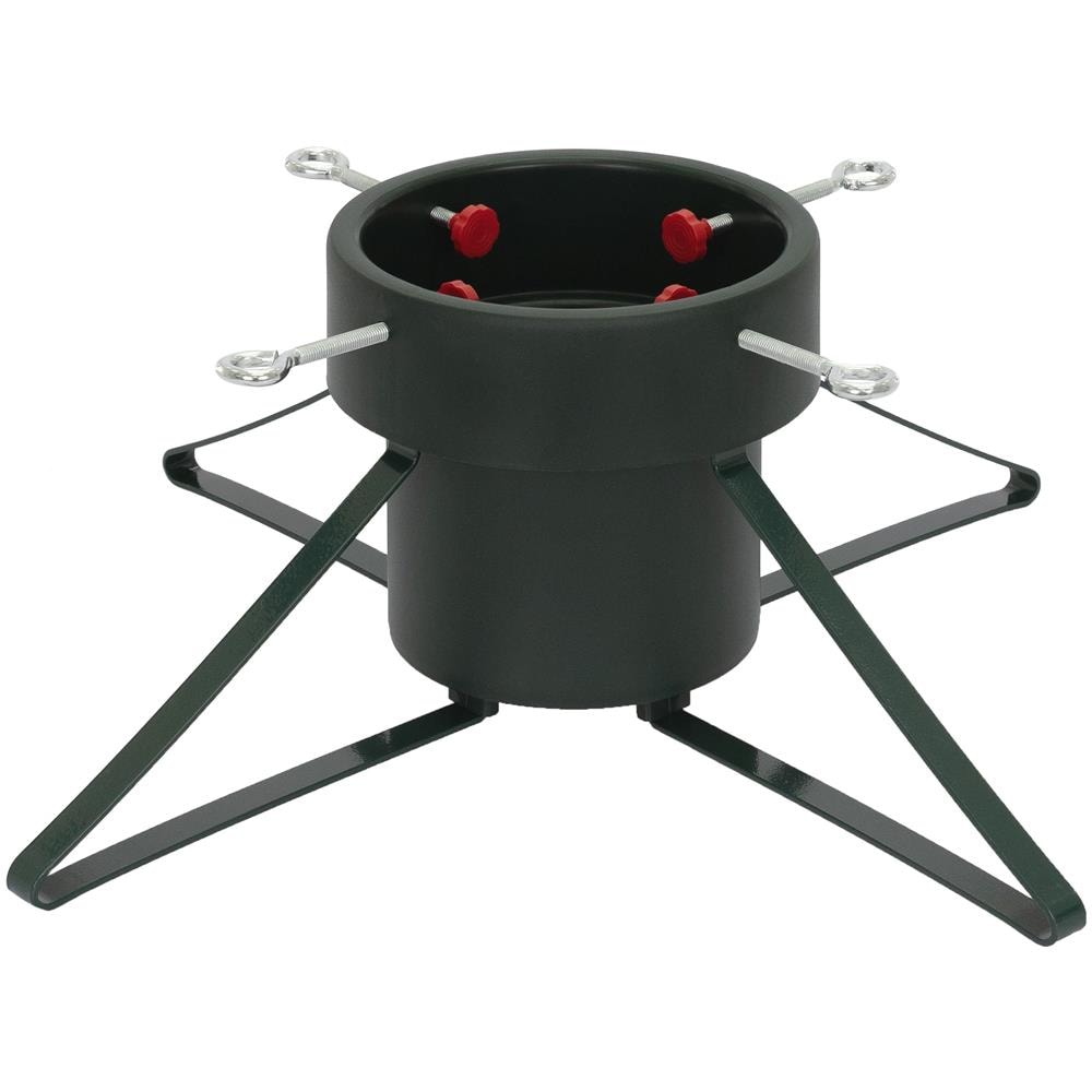 Supporto Per Albero Di Natale Con Ciotola D'acqua Verde Scuro In Metallo E Plastica - Foto 1