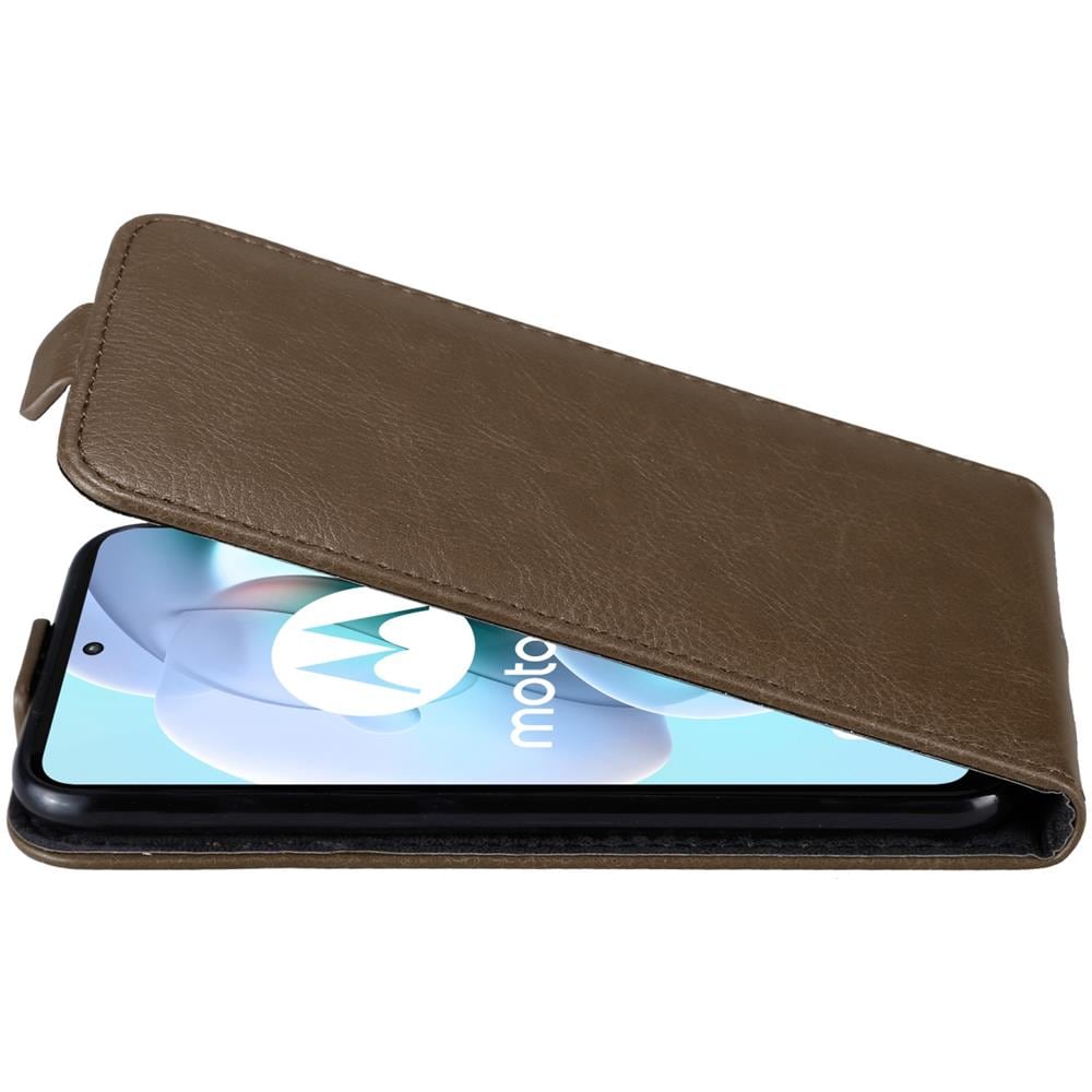 Custodia Compatibile Con Motorola Moto G31 / G41 In Bruno Caffè - Coperchio Protettivo In Design Flip Con Chiusura Magnetica - Foto 8