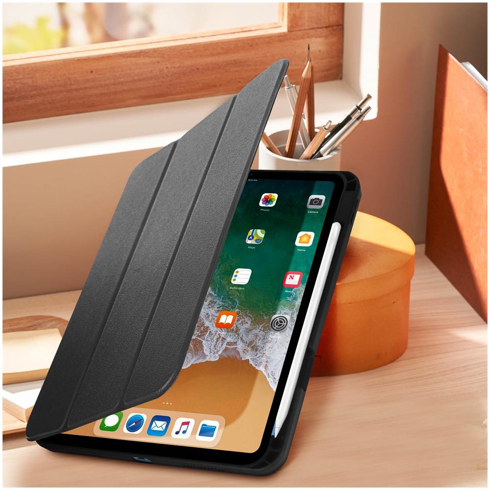 Custodia Ipad 10.9 2022 / 11 2025 Copertina Funzione Supporto E Tastiera Nera - Foto 2