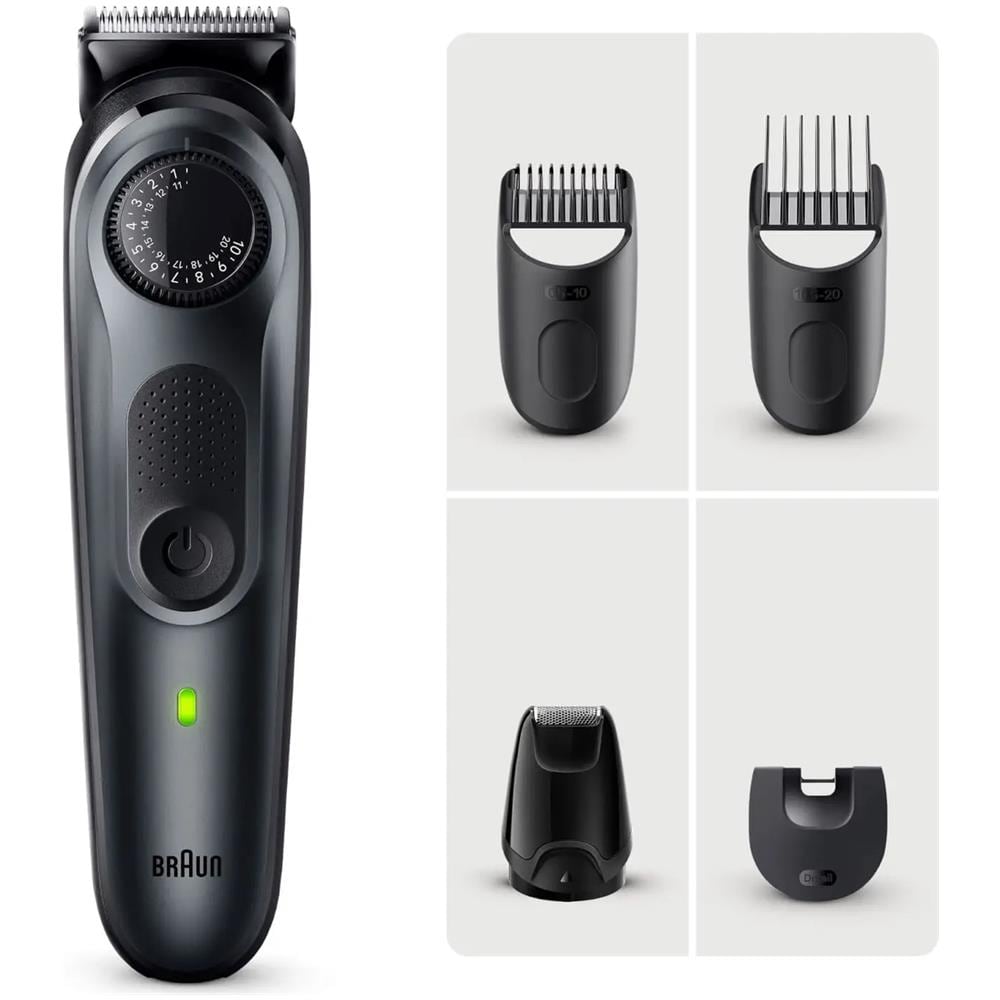 BeardTrimmer 5 BT5420 regolabarba Batteria 40 2 cm Nero - Foto 1