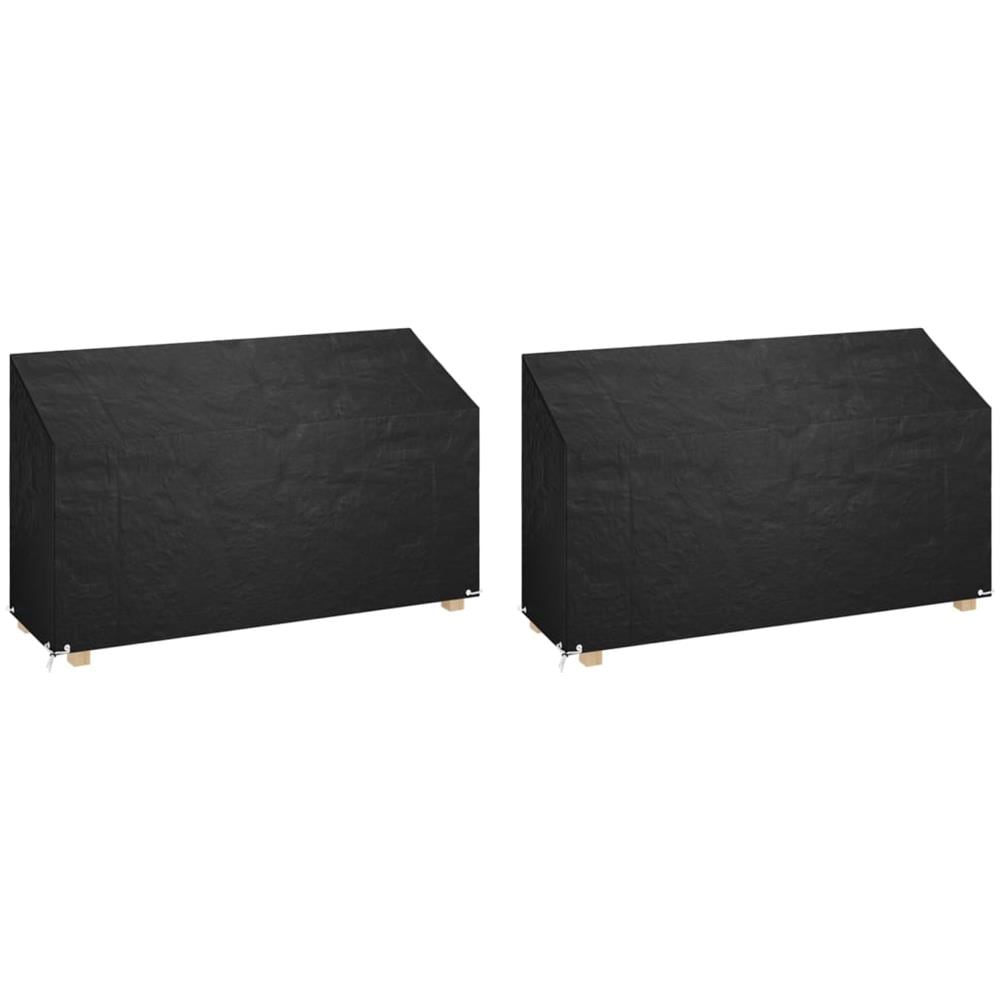 Copri Panche Giardino 2pz 12occhielli 210x70x70/88 Polietilene - Foto 1