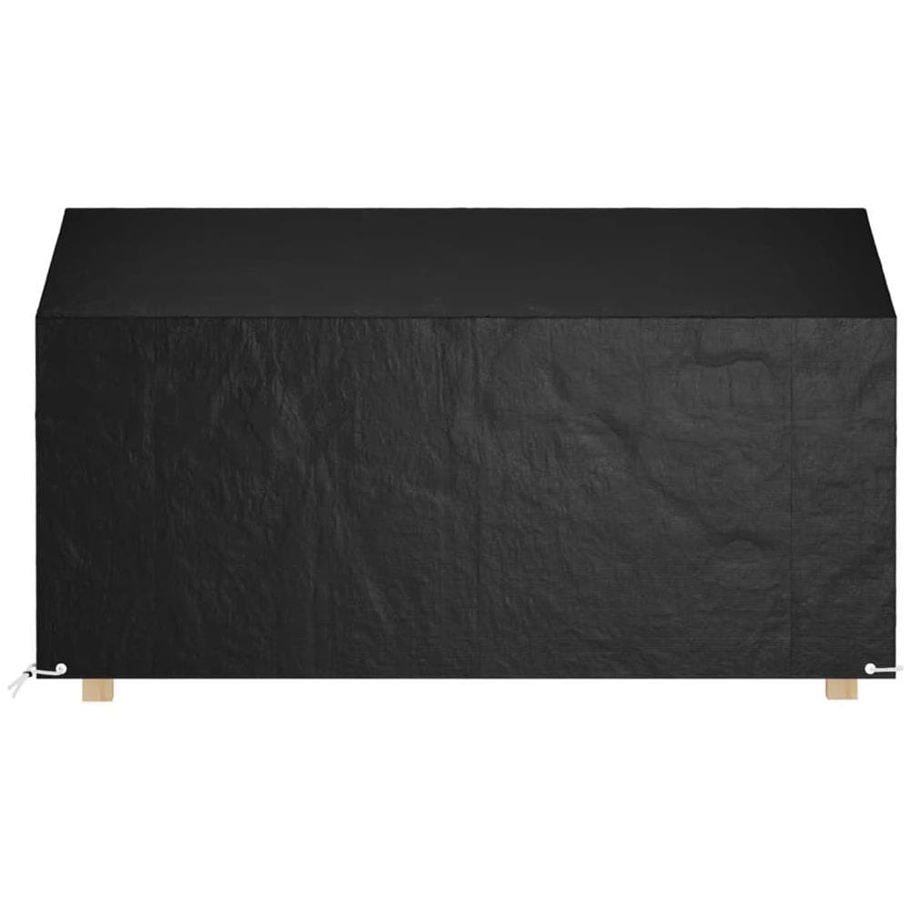 Copri Panche Giardino 2pz 12occhielli 210x70x70/88 Polietilene - Foto 2