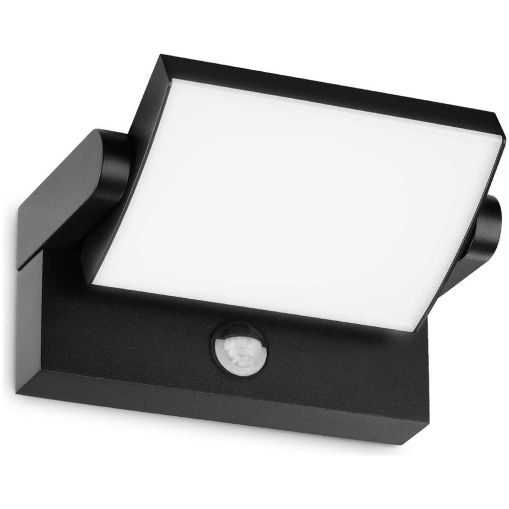 Lampada Da Parete Nero L 212 X H 100 X P Min 120 - Max 165 Mm - Foto 1