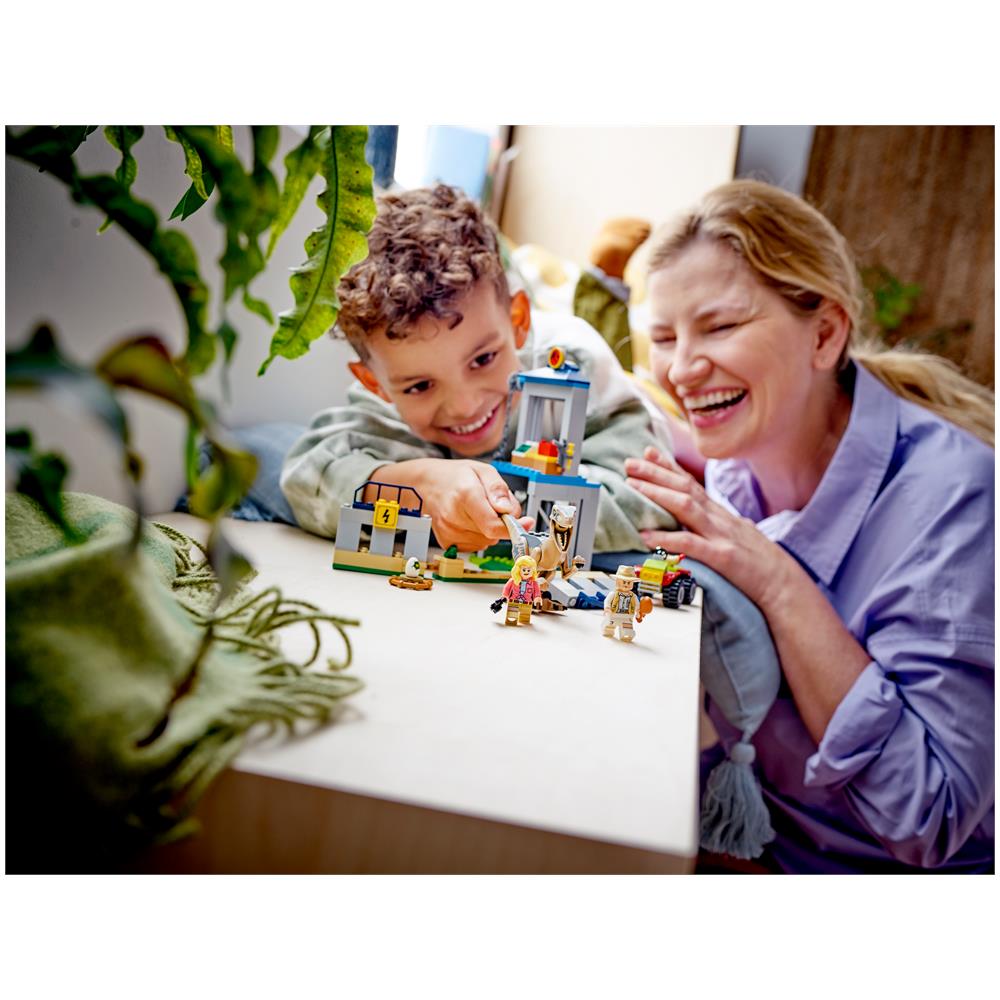 76957 Jurassic World La Fuga del Velociraptor - Foto 5