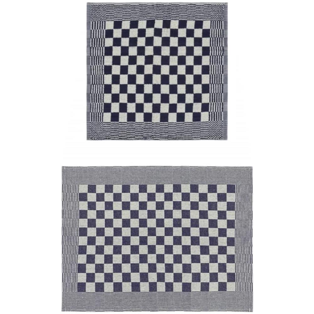 Set Strofinacci 20 Pz In Cotone Blu E Bianco - Foto 2