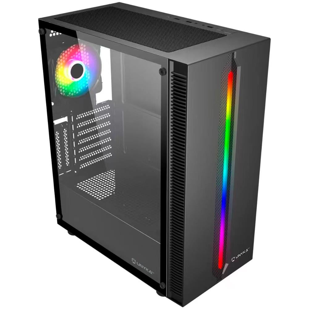 Case Armor Lumina Desktop PC ATX / ITX / micro ATX 3 Porte USB 3.0 Colore Nero - Foto 3