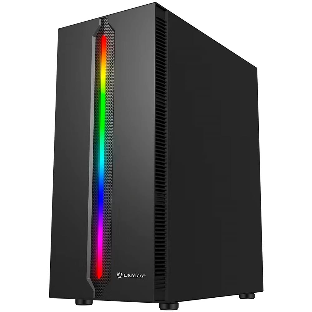 Case Armor Lumina Desktop PC ATX / ITX / micro ATX 3 Porte USB 3.0 Colore Nero - Foto 2