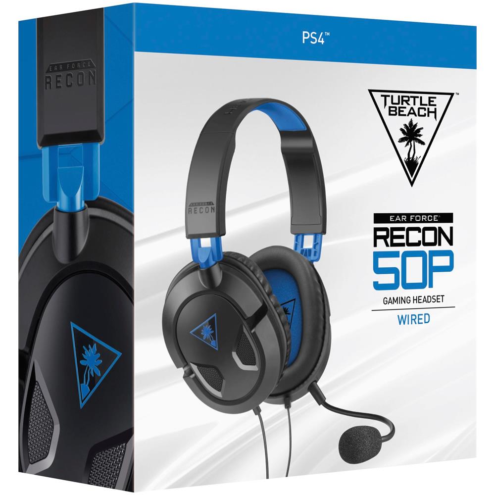 Cuffie Gaming Recon 50P con Microfono Colore Nero / Blu per PS4 e Xbox One - Foto 9