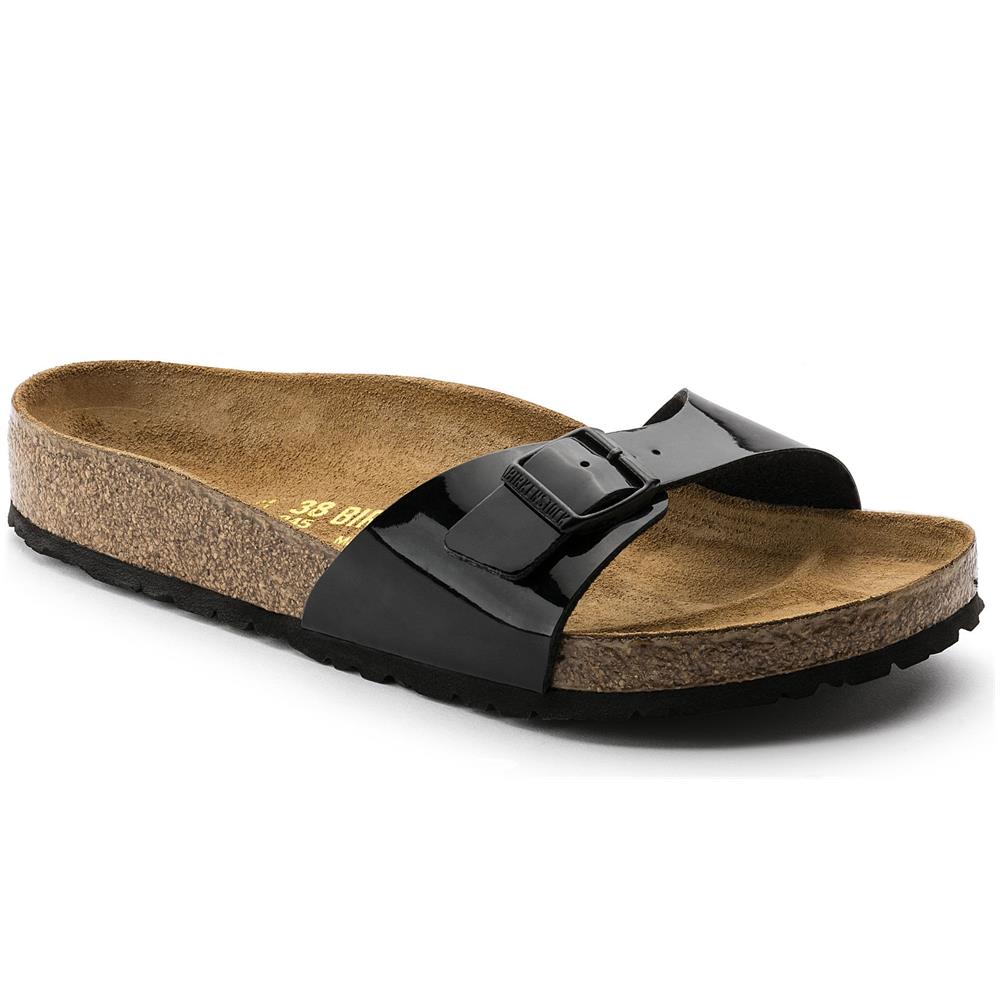 Madrid Schwarz Sandalo Donna - Calzata Stretta Eur 35 - Foto 4