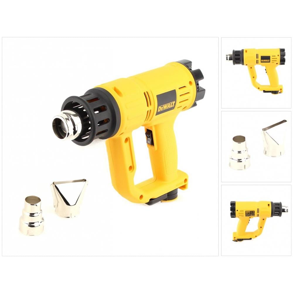 D26411 pistola a caldo Pistola ad aria calda 450 l /min 600 °C 1800 W Giallo - Foto 2