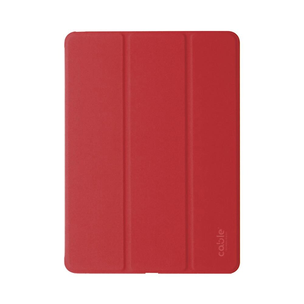 Stand Case Ipad Pro 11 2018 (2a generazione), Custodia Protettiva, Cover Case Di Protezione Per Ipad Pro 11'' Pollici, Funzione Wake / sleep, Spegnimento E Attivazione Automatica Schermo Con Apertura E Chiusura (red) - Foto 3