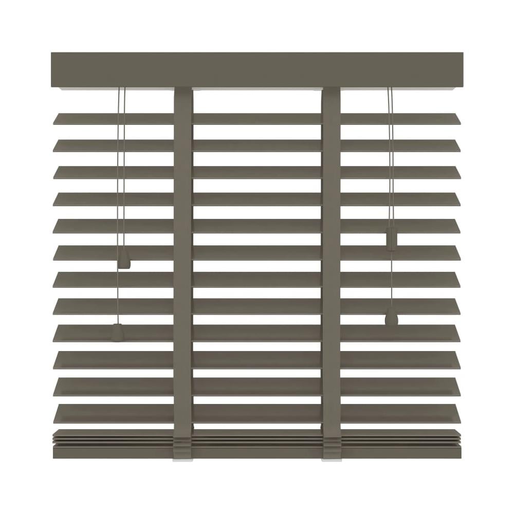 Tapparelle Orizzontali In Legno 50 Mm 100x130 Cm Grigio Talpa - Foto 4