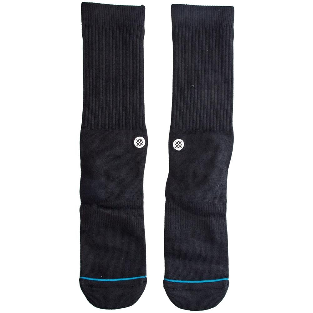 Calzini Stance Icon Nero Bianco (m, Nero)  - Foto 2