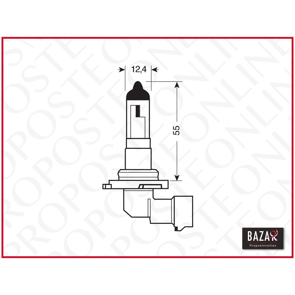 Lampadina Per Auto 12v Alogena A Lunga Durata Osram Original Line - Hb4 51w P22d - Foto 2