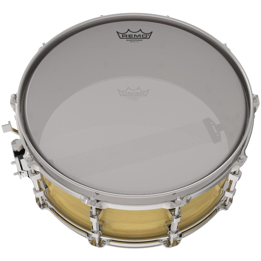 Sn-0014-00 14 Pollici Silenzioso Stroke Tom Snare Piano Drum Head - Chiaro - Foto 2