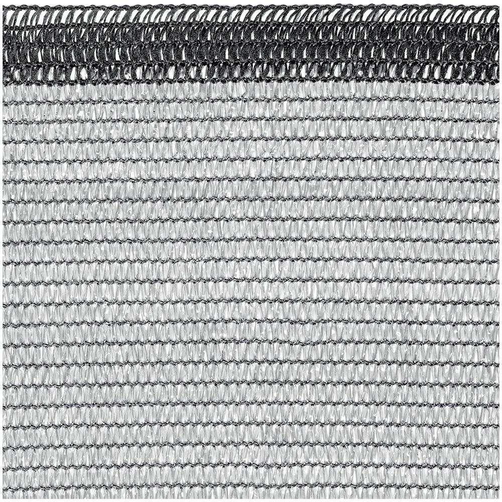 Soleado Glam Schermatura Tessuta Nel Colore Trendy Grigio Chiaro - 2,00 X 50 M - Foto 1