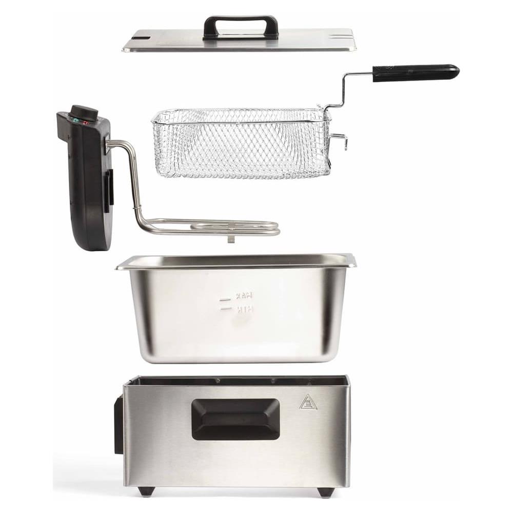 Friggitrice 3l 2000w Acciaio Inox - Doc216 - Foto 1