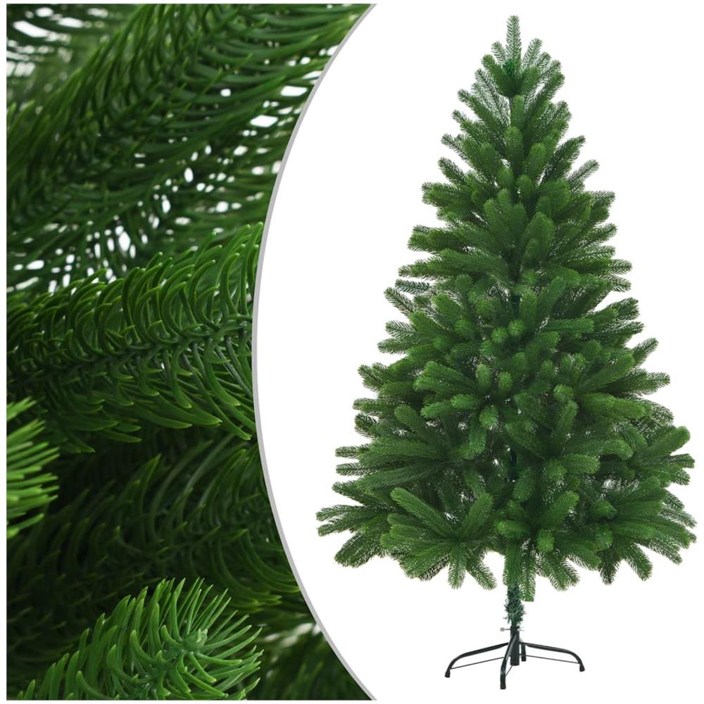 Albero di Natale Artificiale con LED e Set Palline 180 cm Verde - Foto 2